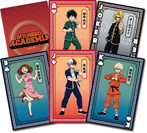 Naipes Póker My Hero Academia S3 estilo chino