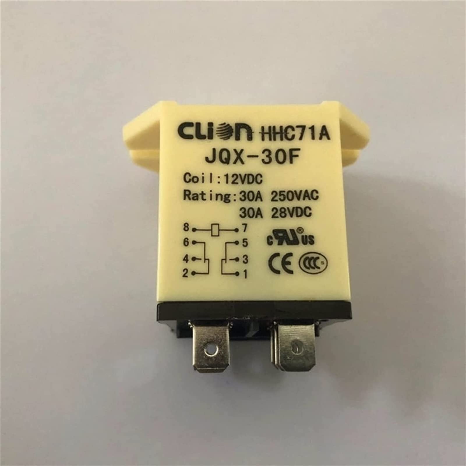 LKPEHTAGN Relay Intermediate JQX-30F 2Z 30A Power 8pin DC12V DC24V AC110V AC220V