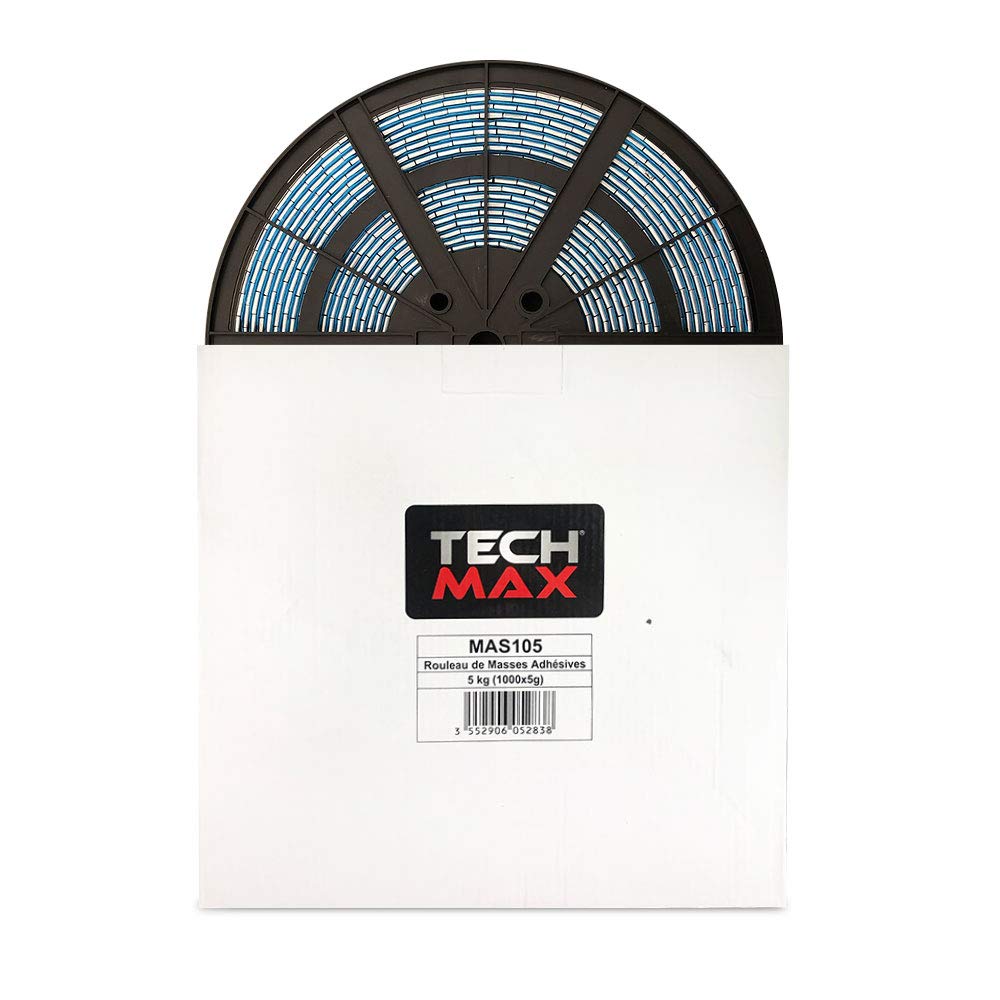 Rouleau de 1000 Masses adhésives Jantes 5g Tech Max