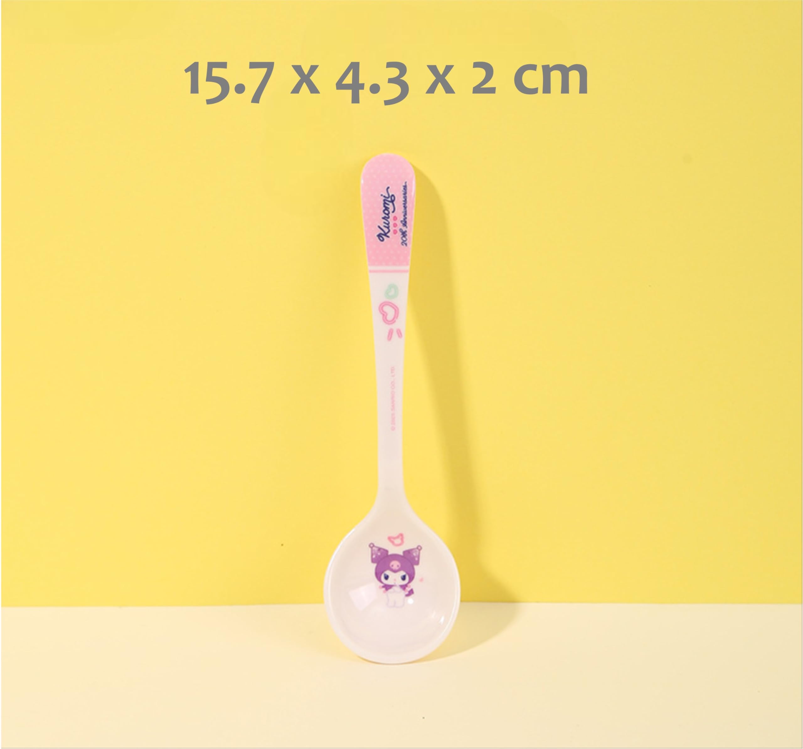 Kuromi & Melody Dinnerware Flatware Meal Set – Plate Bowl Cup Spoon, 4 pieces