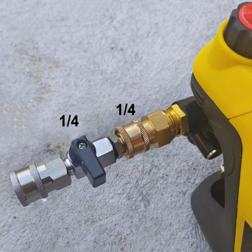 Diseño resistente a fugas de la válvula de bola de acero inoxidable de alta presión de la lavadora durabilidad en uso (1/4)