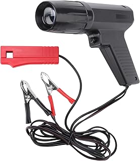 ROADGIVE 12V Engine Timing Light Strobe Lamp Inductive Petrol Ignition Timing Light Automotive Tool with Spark Plug Tester for Car Motorcycle Marine Lawnmower