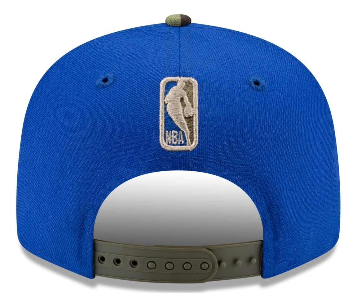 New Era - NBA Philadelphia 76ers All Star Game Camo 9Fifty Snapback Cap - Blu
