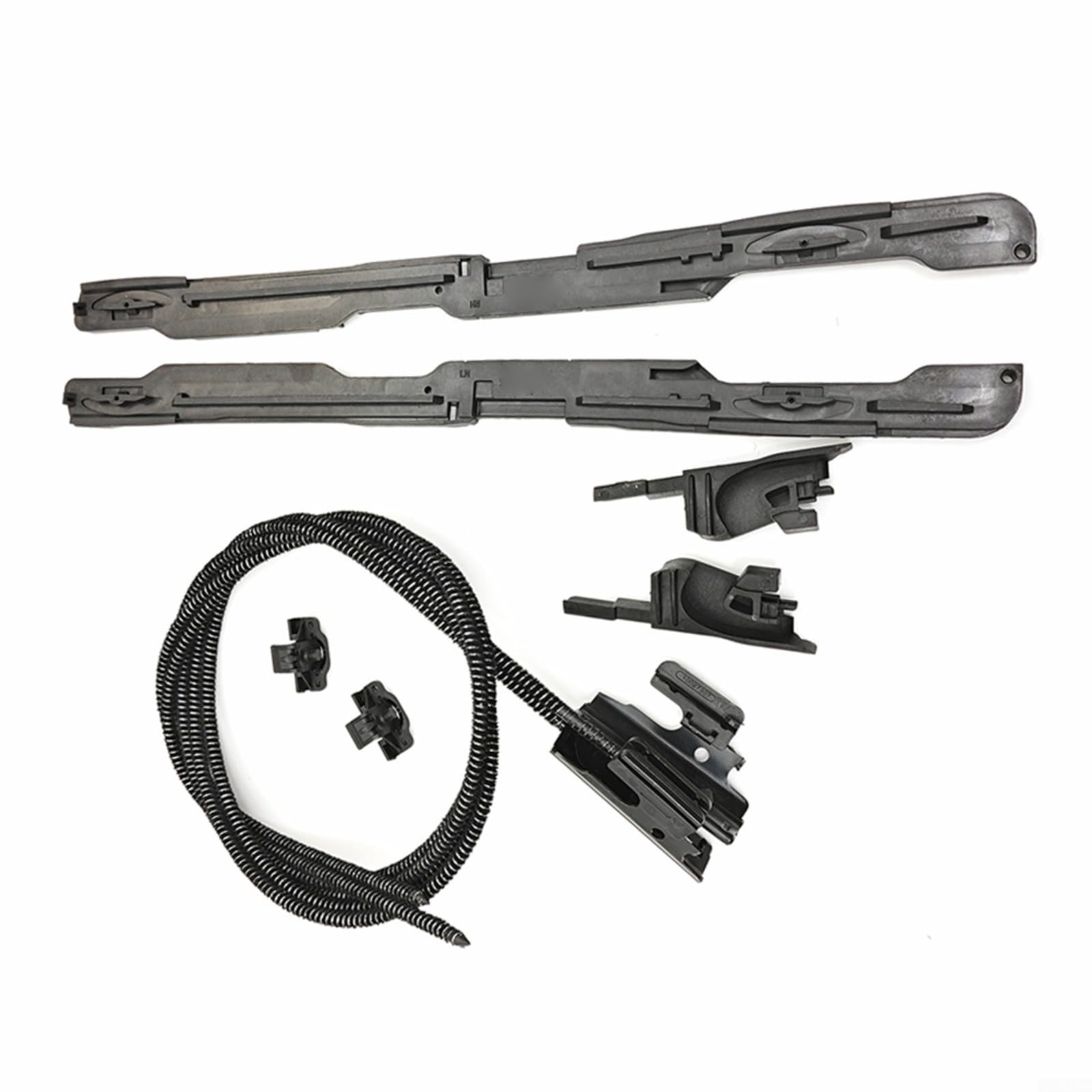 1 juego de cables de reparación de techo corredizo para Mini para Cooper F54 F55 F56 F60 F66 F65, OEM 54107379624, ABS + componente de accionamiento de metal, mantenimiento exterior del coche