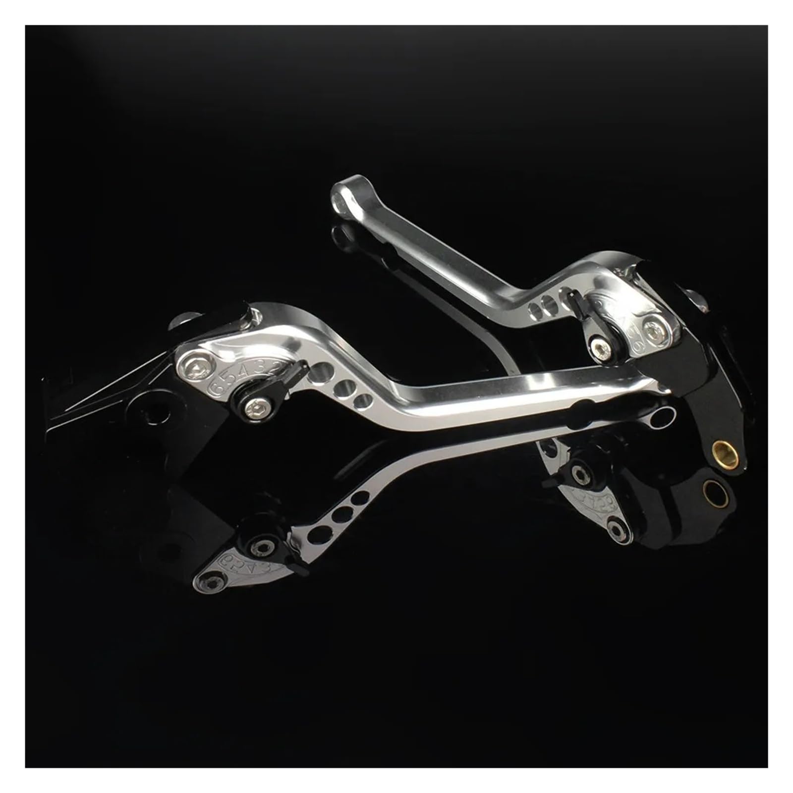 Dajmsuy 177Mm Silver Motorbike Brake Clutch Lever For Yzf R3 R25 Mt03 For Yzfr3 For Yzf-R3 2015-2025 Adjustable Cnc Motorcycle Brake Clutch Levers