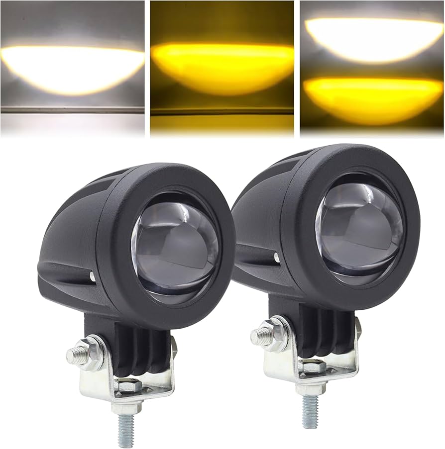 Amazon | Ygmylandbb バイク フォグランプ スポットライト LED ヘッド