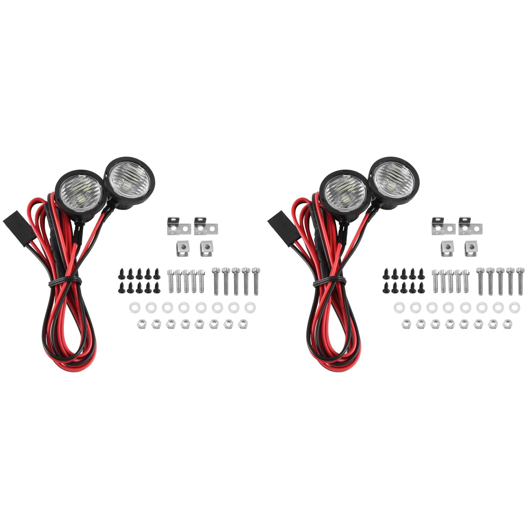 Luces LED para evitar vuelcos en RC Crawler 1/10 TRX4 SCX10 Wraith 8
