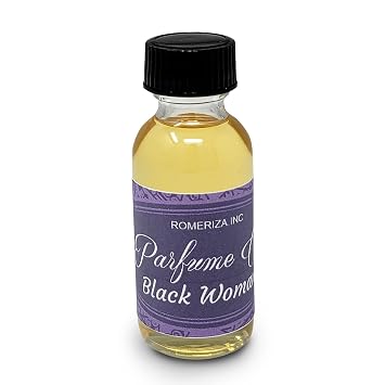 Fragrance Body Oil BLACK WOMAN Perfume For Women, Essence Oil For The Body, Our Definition,in Glass Bottle 2 oz Boston Glass Bottle