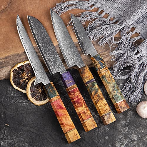 Set Cuchillos Cocina 9 Piezas Acero Aleación miniatura 4