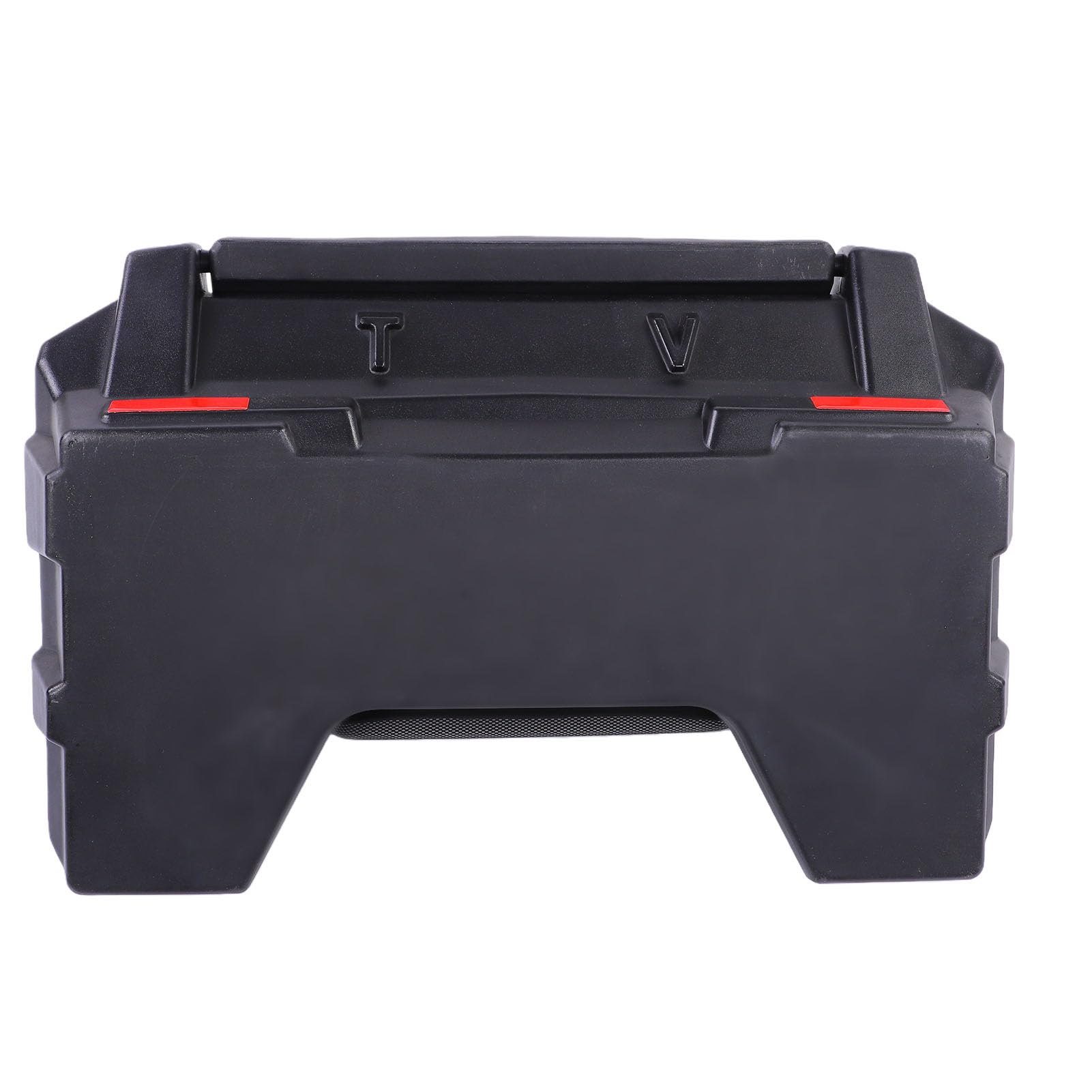 Cocoarm Caja de Almacenamiento Trasera para ATV de 70 litros, Caja de Carga Trasera Impermeable con Cerradura ABS con Respaldo Acolchado, Soporte para Bastidor de Tubos, Almacenamiento a Prueba de