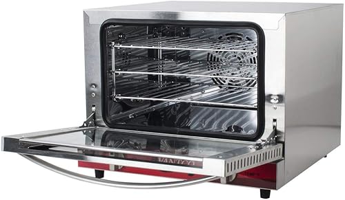Avantco CO-14 - Encimera de horno de convección comercial de tamaño trimestre, 0.8 pies cúbicos - 120 V, 1440 W