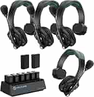 ヘッドホン Hollyland Solidcom SE Pro 4S (1.9 GHz) Amazon.com: Hollyland Solidcom SE PRO 4-Users ENC Noise