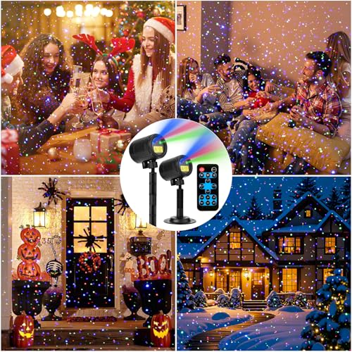 Nazuwke SA556 Laser Christmas Projector Lights Outdoor thumb #2