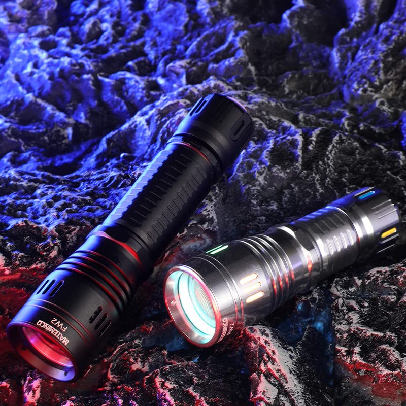 Amazon.co.jp: MATEMINCO FW2 LEP 懐中電灯 1303m Osram CT1 18650