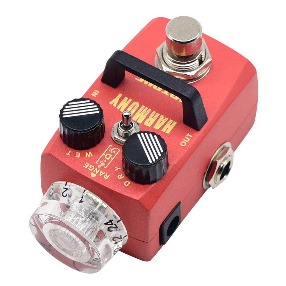 Hotone Skyline Harmony Digital Polyphonic Pitch Shifting Organ 12-String Detune Effetto a pedale per chitarra.