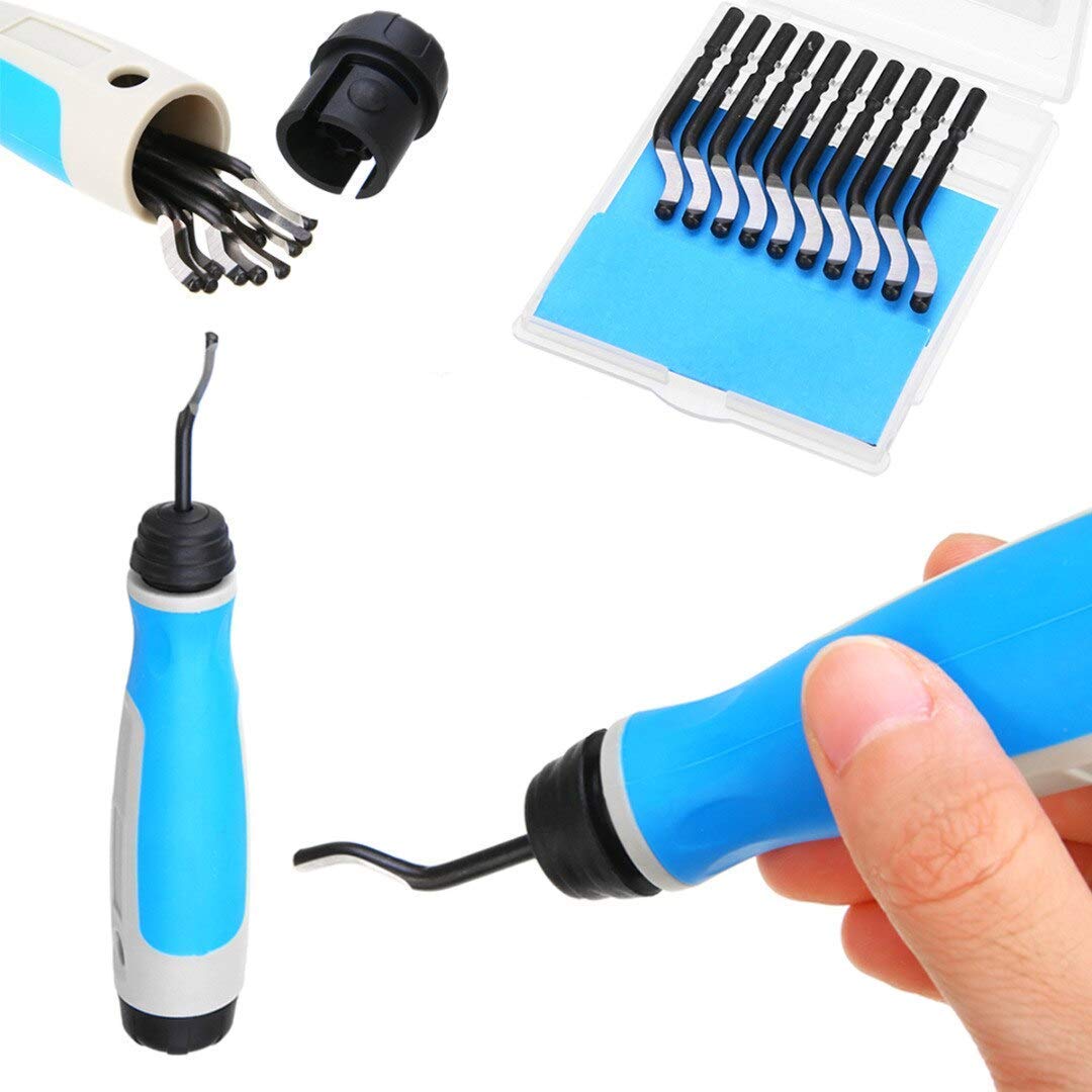 1 Pcs High Speed Steel Deburring Burr Blade Scraper Burr Handle Hand Deburring Trimming Cutter Head Metal Plastic Wood Working Tools