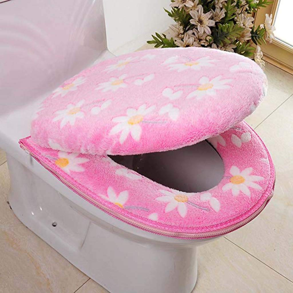 Coussin de toilette et housse de réservoir de luxe (lot de 2) super chaud confort doux