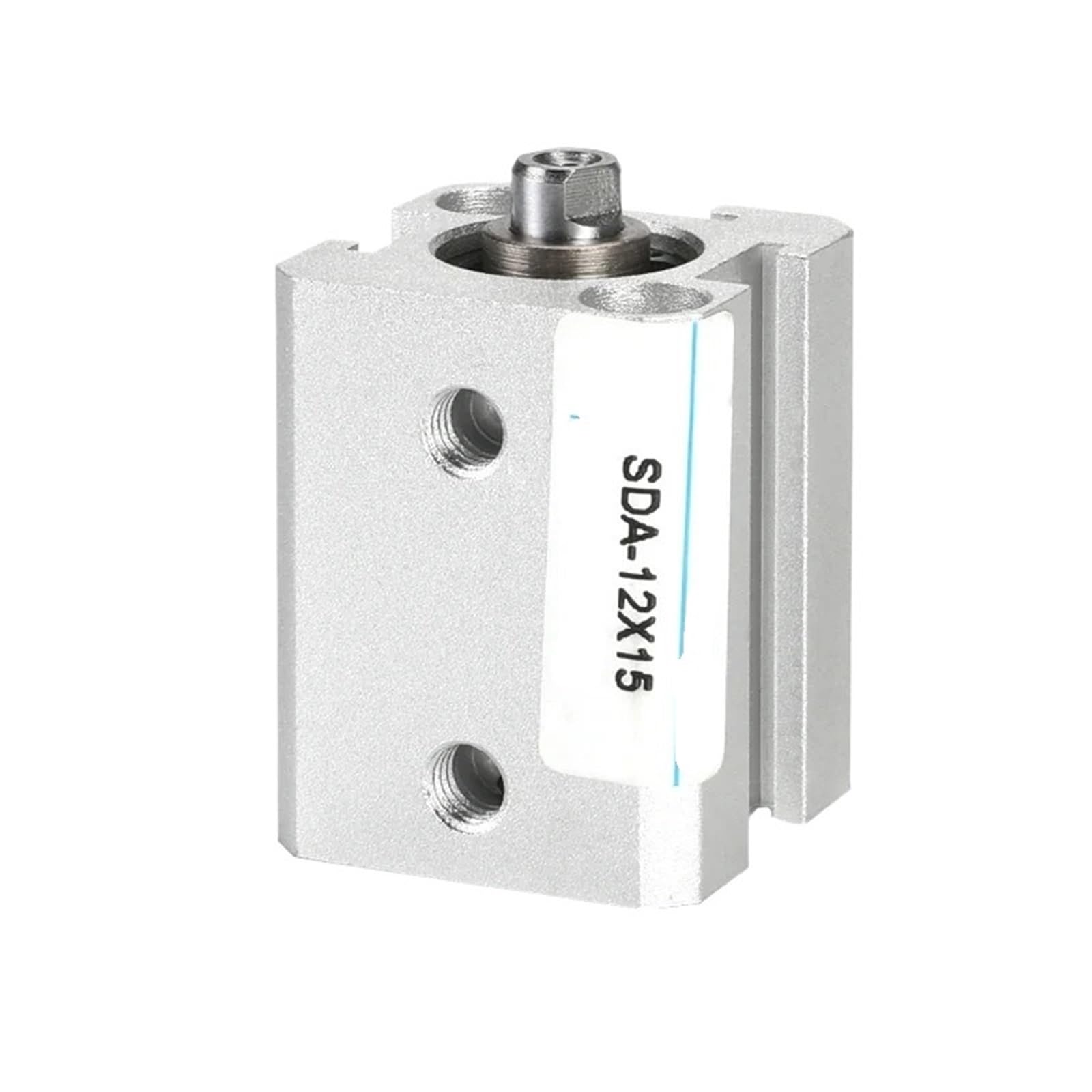 1 unidad de cilindro neumático compacto de doble efecto, serie 16/20/25/32/40/50/63/180/100, carrera de 5 mm a 100 mm.(100mm,SDA63(Bore 63mm))