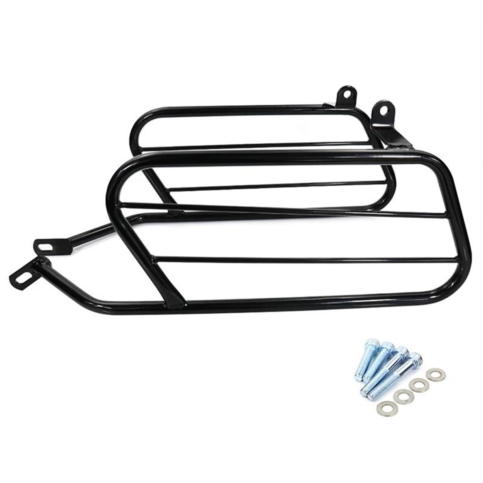 estantes Laterales Soporte Maletero Equipaje Bastidores Alforjas para KLR650 1987-2018 | Portaequipajes laterales traseros, ligeros y resistentes, dispersan la presión