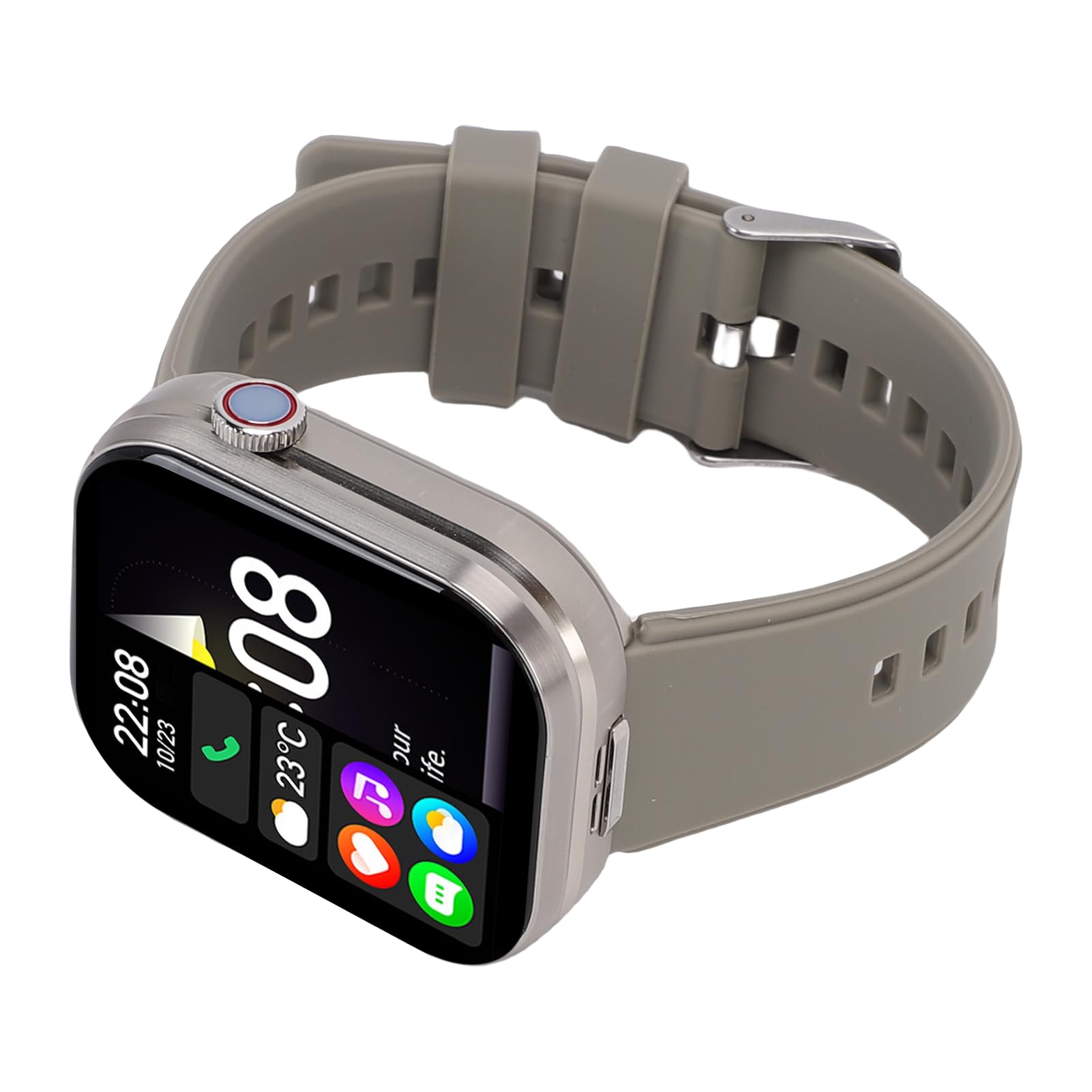 Orologio Sportivo Impermeabile con Auricolari Touch Screen HD Auricolare IP67 per Viaggiatori e Appassionati di Fitness 41,3x16mm 175-242mm
