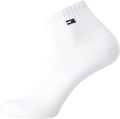 Miniatura 6 de Tommy Hilfiger Calcetines tobilleros acolchados de corte de cuarto para hombre (paquete de 12)