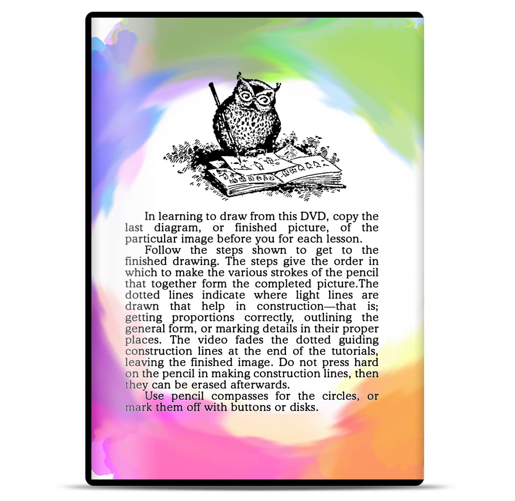 Ironpower Publishing Learn How to Draw Step by Step - Easy Drawing Lessons for Kids - Beginners Level DVD Video Tutorial by E.G. Lutz - Image 2