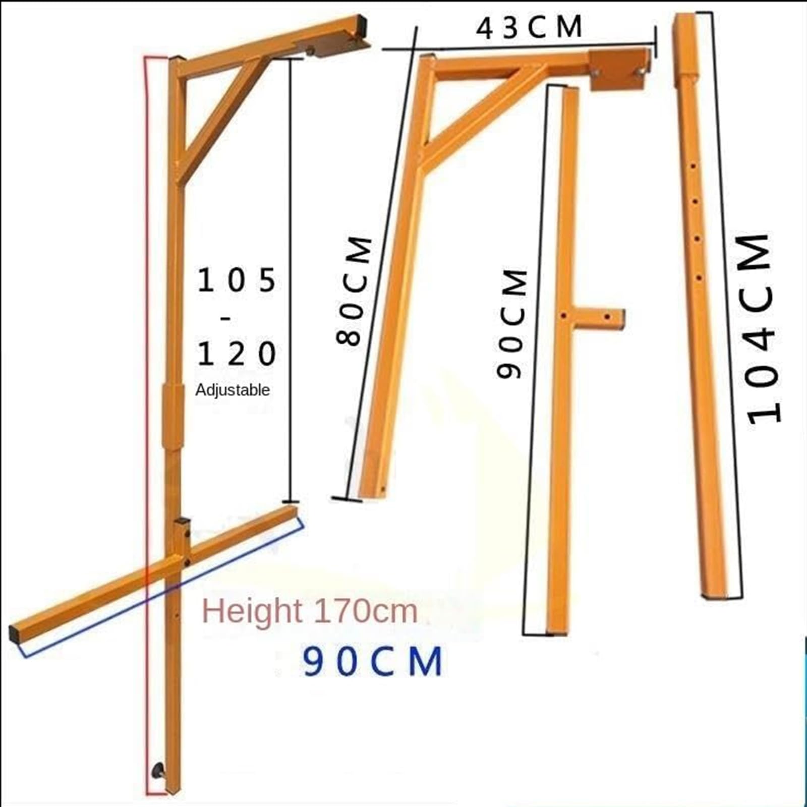 Châssis De Levage Groupe Extérieur Climatiseur, Treuil + Support Autobloquant, Pose De Monte-Charge Groupe Extérieur Climatiseur, Outils De Démolition Haute Altitude,10m
