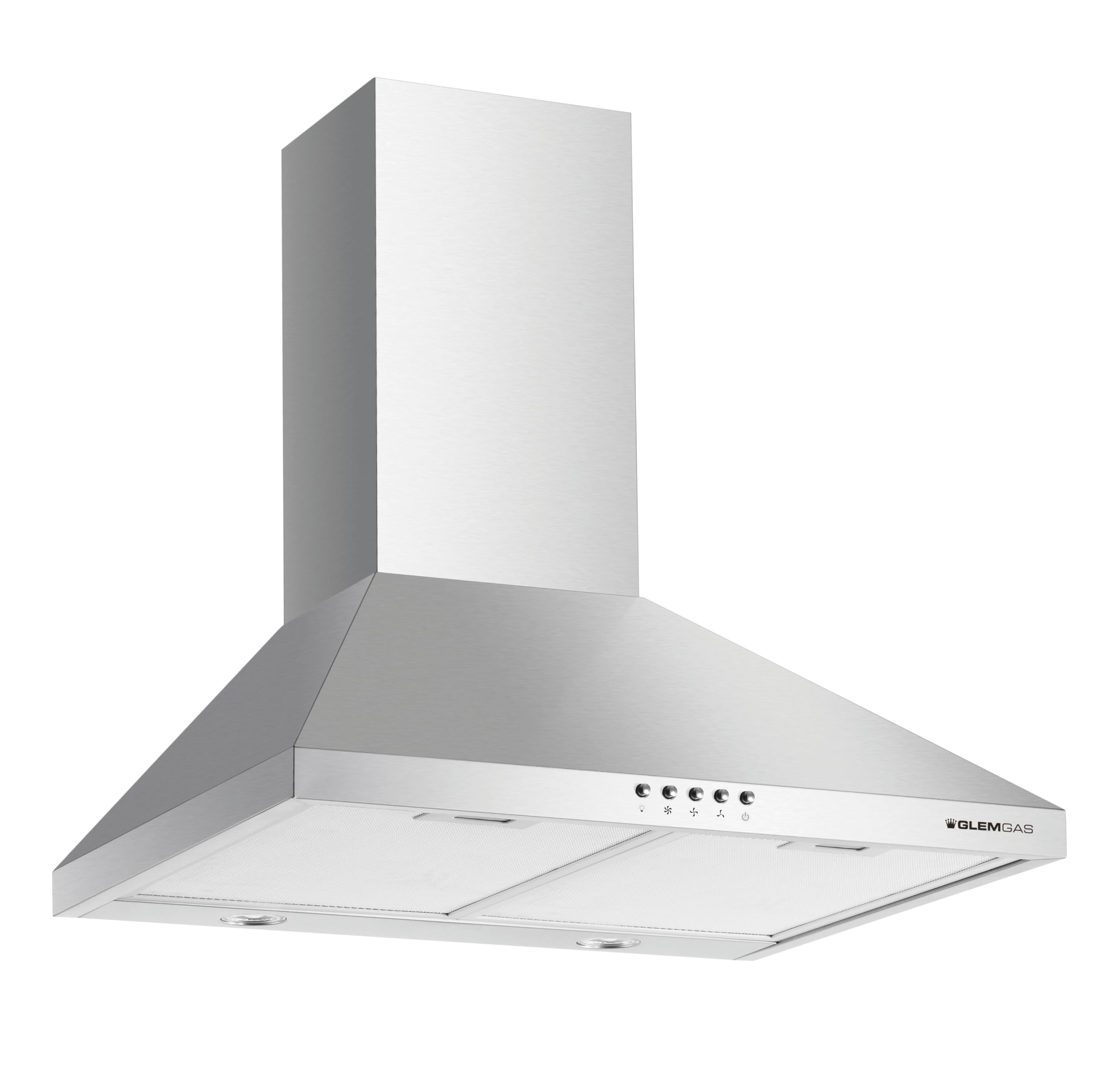 Glem GHP645IX - Campana (498 m³/h, Canalizado, C, D, 67 dB, Encastrada)