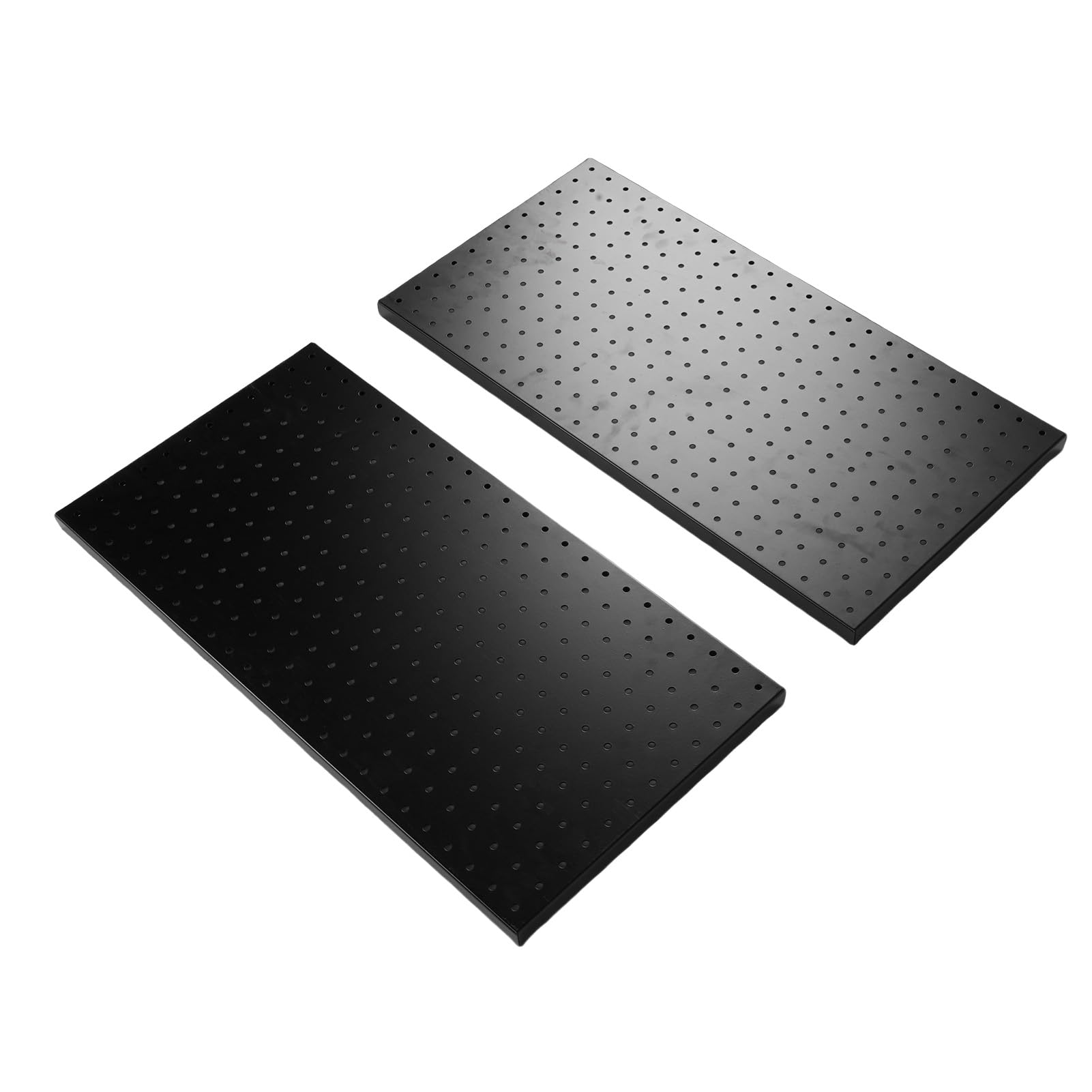 Yctze Pannello Forato in Metallo da Parete 2 Pezzi Pannello Forato per Carichi Pesanti 24x12 Pollici 288 Fori da Parete con in Metallo Magazzino per Negozi Impianti e Attrezzature per Negozi Al