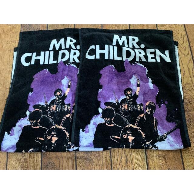 Amazon.co.jp: MR.CHILDREN BAND フェイスタオル 2枚 ミスチル