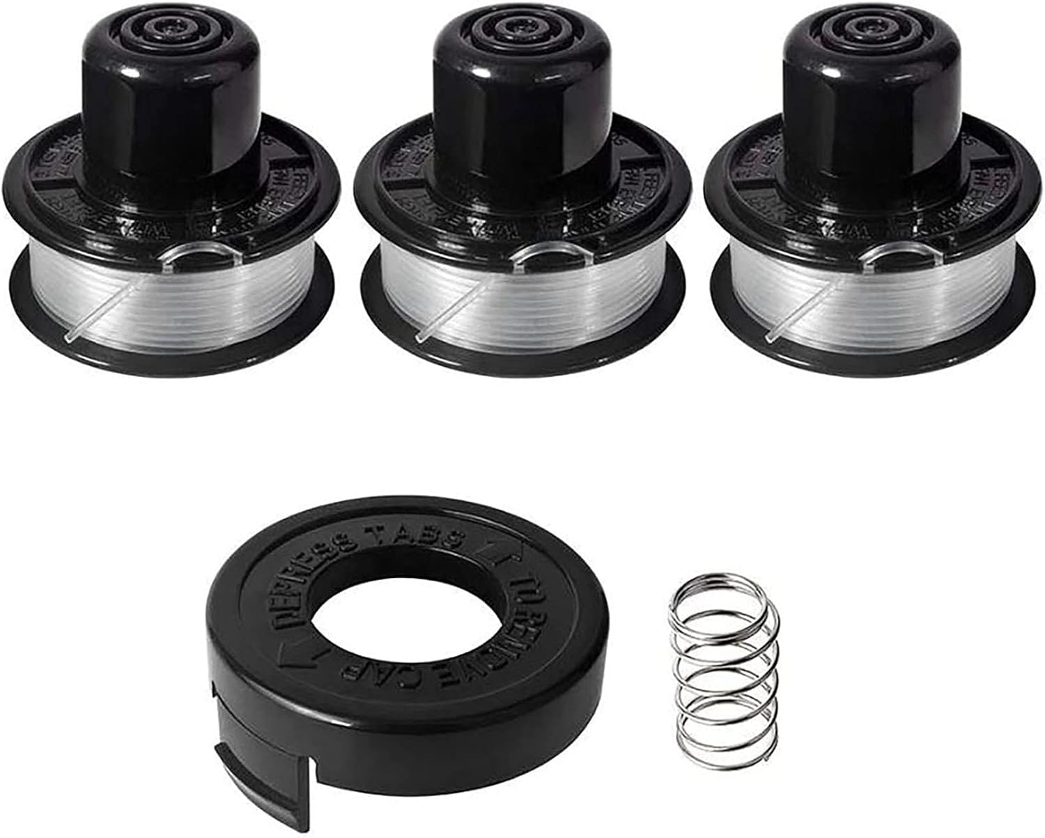 Eyoloty RS136 Weed Eater Spools Compatible with Black and Decker