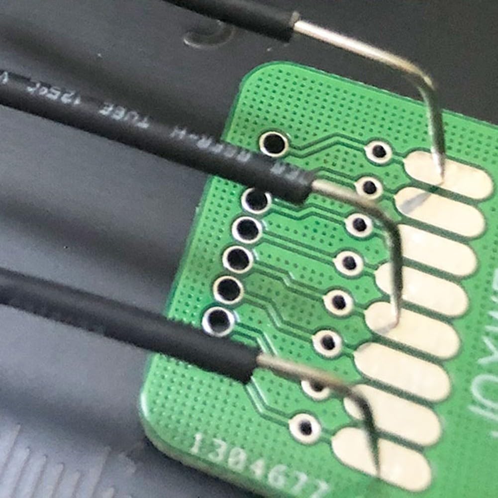 Adjustable Probe Tool Stainless Steel Needle Circuit Board Test Kit 0.8mm Fine Tip Multi-Function Programmer Access Pads Data Repair and Debug for Electronics