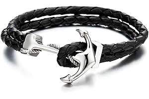Stainless Steel Anchor Bracelet: A Nautical Charm