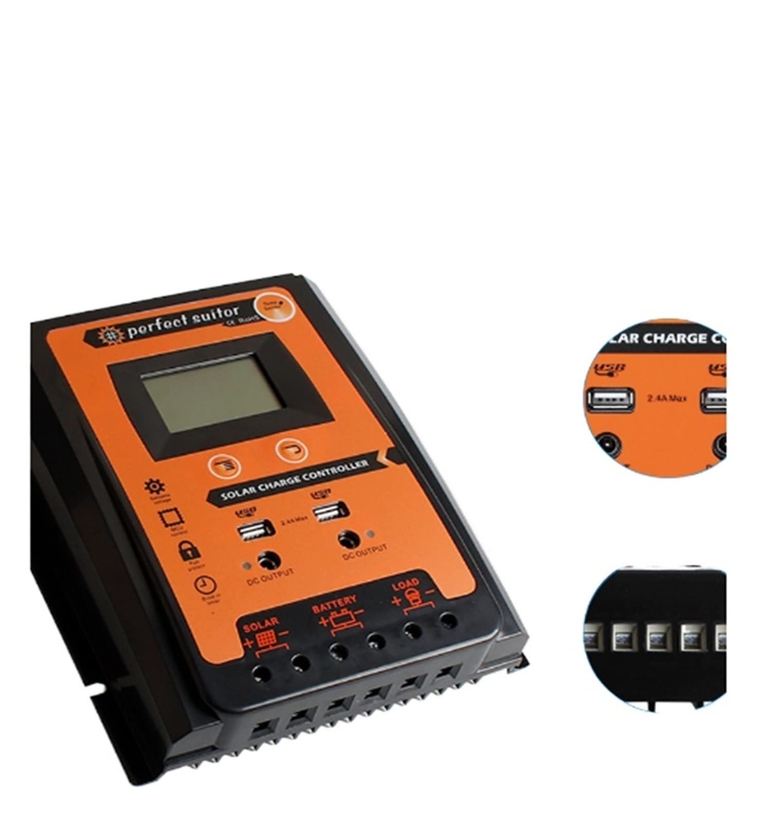 Controller Ibrido Eolico-Solare Regolatore for Pannelli Fotovoltaici Ibrido Eolico-Solare Universale for Solari(40A)