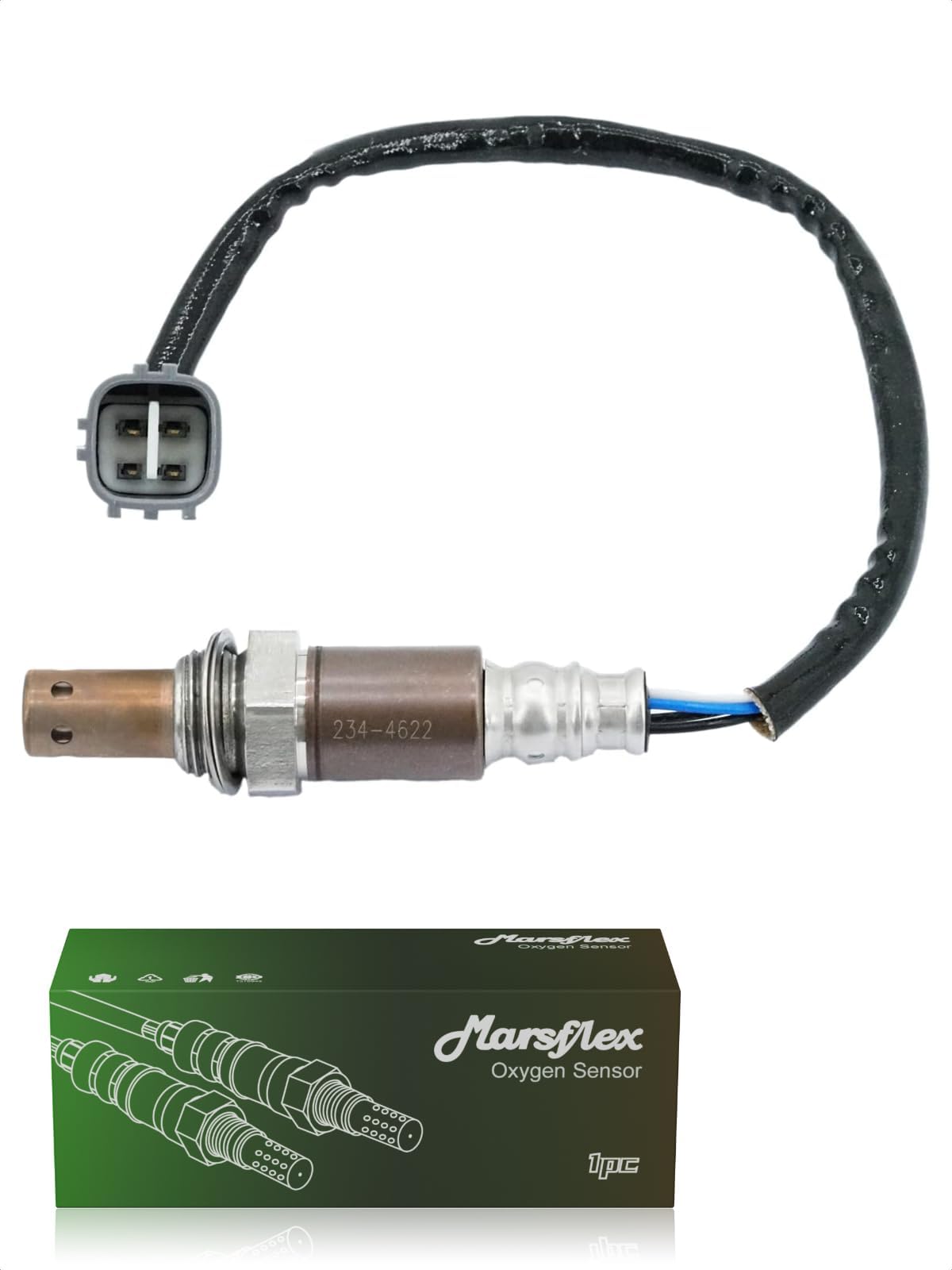 Marsflex Oxygen Sensor 234-4622 Heated Downstream Upstream Compatible with Toyota Camry Avalon Sienna 4Runner RAV4 Solara Matrix Lexus ES300 Pontiac Vibe,O2 Sensor Replacement