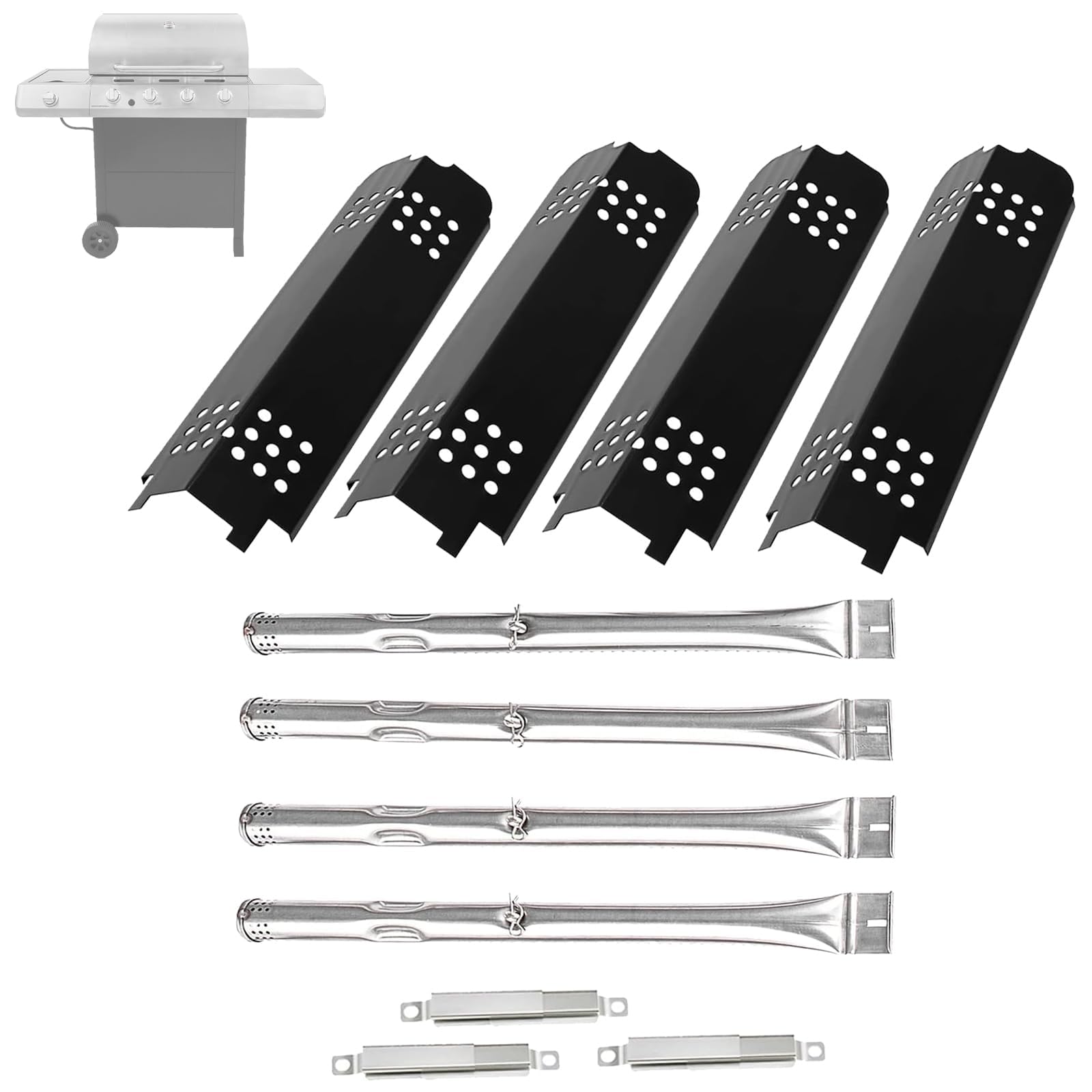 BBQration Replacement Parts Kit for Charbroil 463436214 463436213 461334813 461372517 463436413 Grill Parts for Charbroil 463436215 463439915 463439915 G432-0096-W1 G432-0078-W1