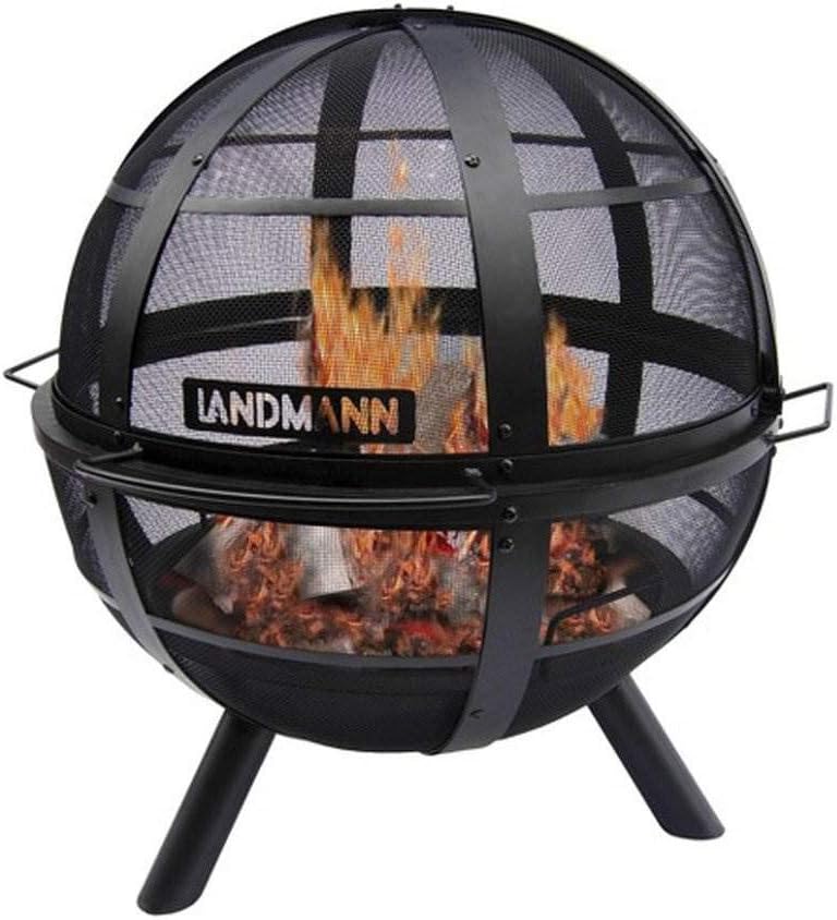 Landmann USA 28925 Ball of Fire Outdoor Fireplace, Black