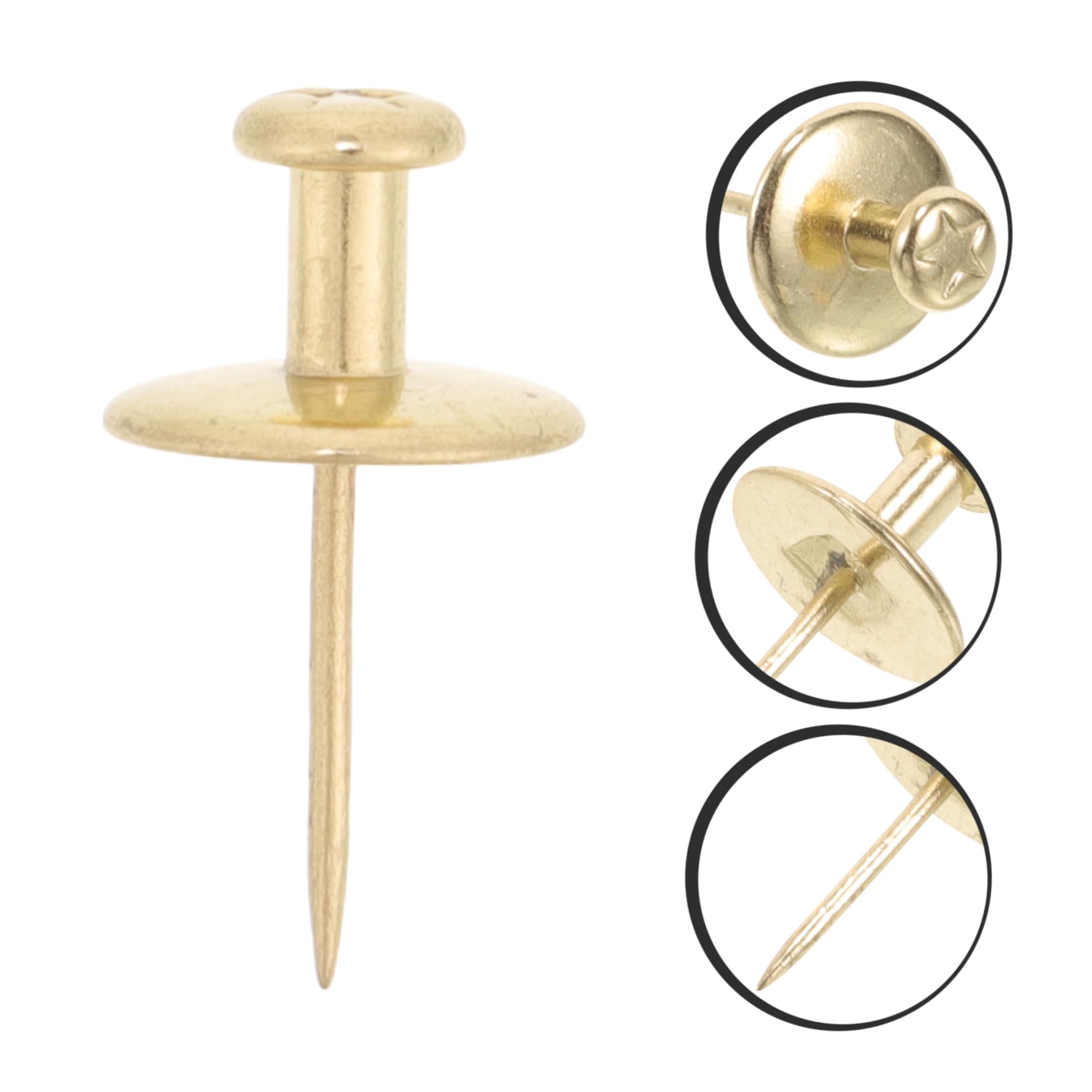 ARTIBETTER 5 Set Di Chiodi Per Appendere Resistenti in Lega Di Zinco Puntine Da Parete Ferramenta Decorativa Per Cornici Chiodi Da Appendere 20 Pezzi*5