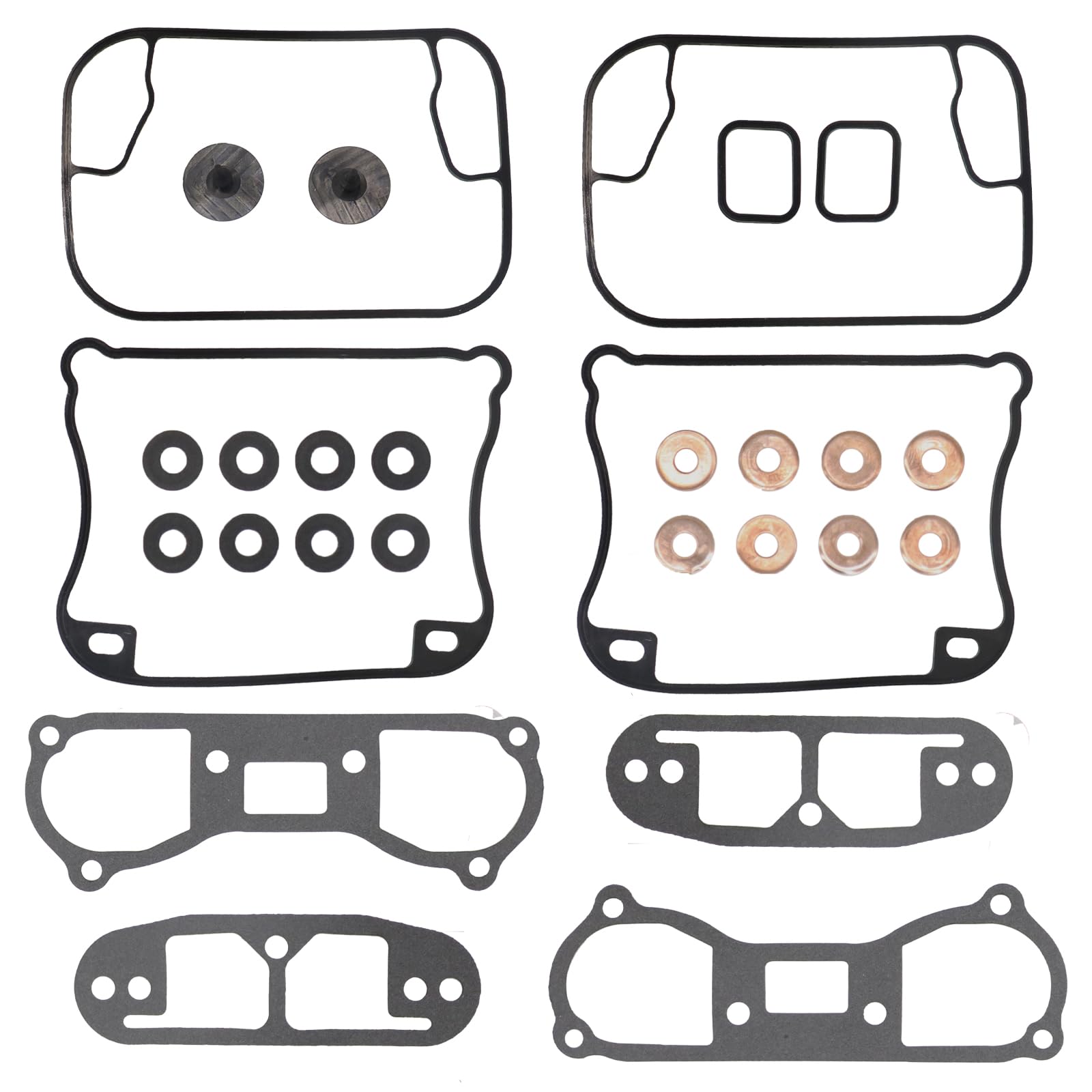 Harley Rocker Box Gaskets Carbman Rocker Box Gasket Kit For 1992-1999