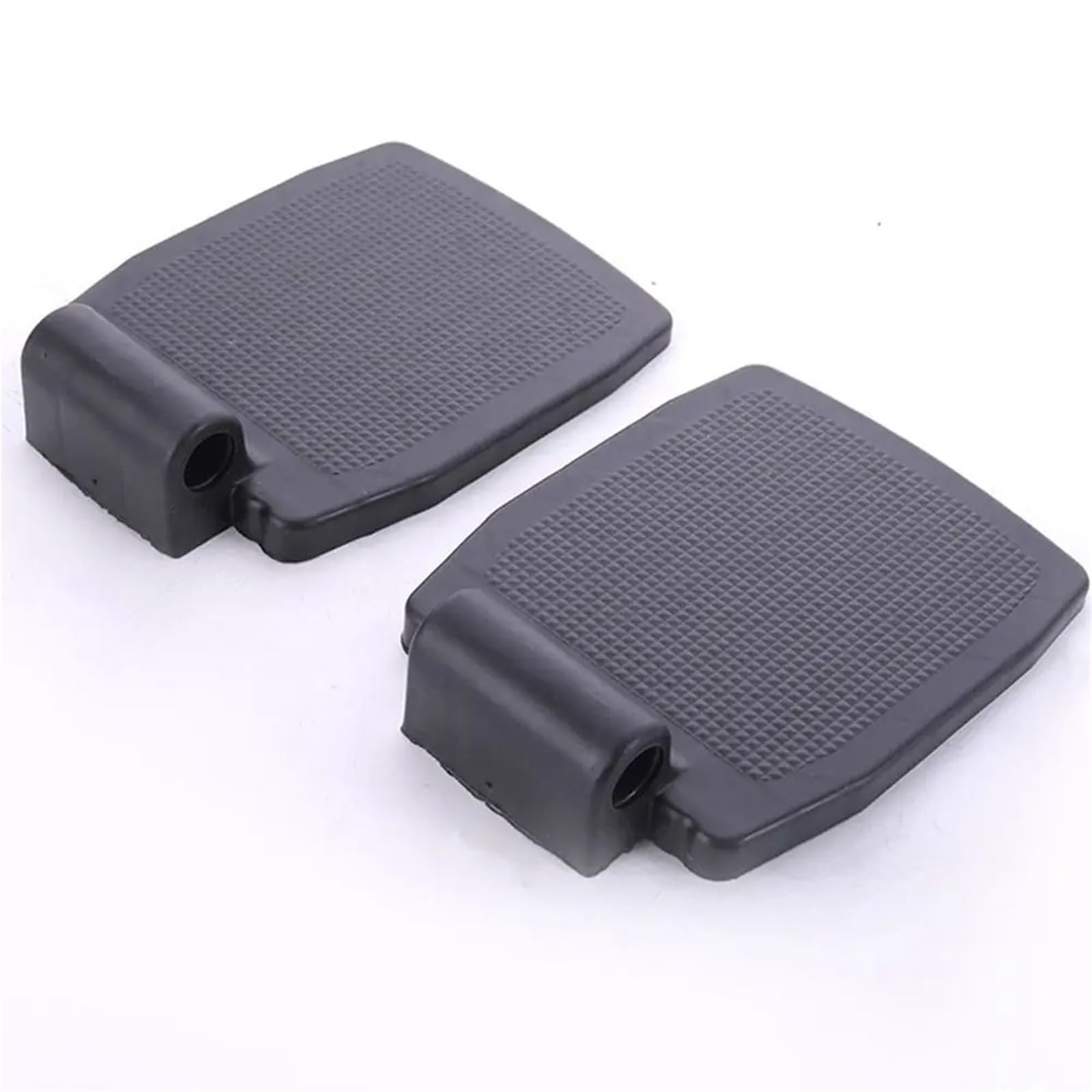 Reposapiés para sillas de Ruedas Reposapiés antideslizante for silla de ruedas, repuesto Pedal con tubo for pierna, placa pie, accesorios for, 1 par(Iron-with Leg Tube)