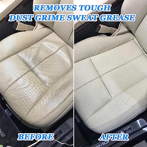 Foam Cleaner For Car, 2 Pack Interior Car Cleaning Kit for Car and House, Car Interior Cleaner Remove Stain from Leather, Carpet, Upholstery, Fabric, Lemon Flavor Car Detailing Kit Interior Cleaner - Image 6