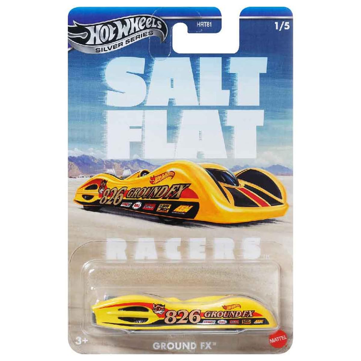 Hot Wheels - Silver Series - Salt Fiat Racers (Ground FX) /Toys