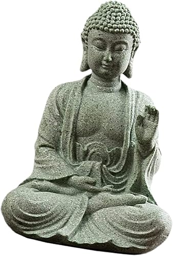 VINTORKY Decor for Home Aquarium Buddha Figurine Fish Tank Buddha Ornament Fish Tank Meditating Buddha Buddah Garden Household Decor Aquarium Buddha