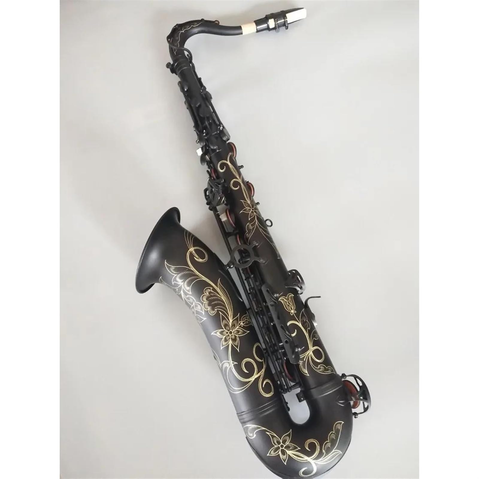 Professionale Sassofono Sassofono Tenore Strumento Musicale Professionale Che Suona Il Sax Tenore Nero Opaco