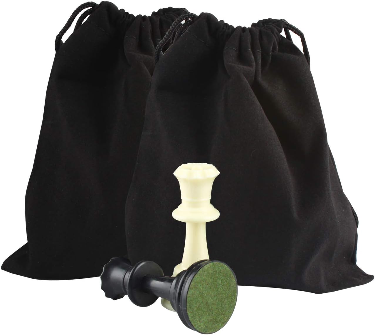 Andux Roll-up Chess Set with Handbag and 32PCS Chess Pieces XQTZ-02