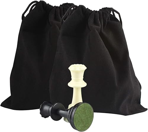 Miniatura 5 de Andux Juego de ajedrez enrollable con bolso y piezas de ajedrez 32PCS XQTZ-02