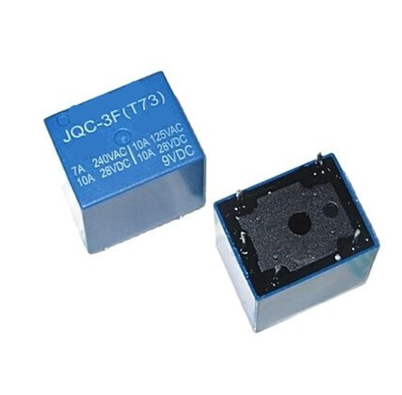 OSHZIKJII JQC-3F(T73)-9VDC JQC-3F-9VDC JQC-3F(T73) 9VDC JQC-3F 9VDC DC9V 9V 10A DIP5 relays
