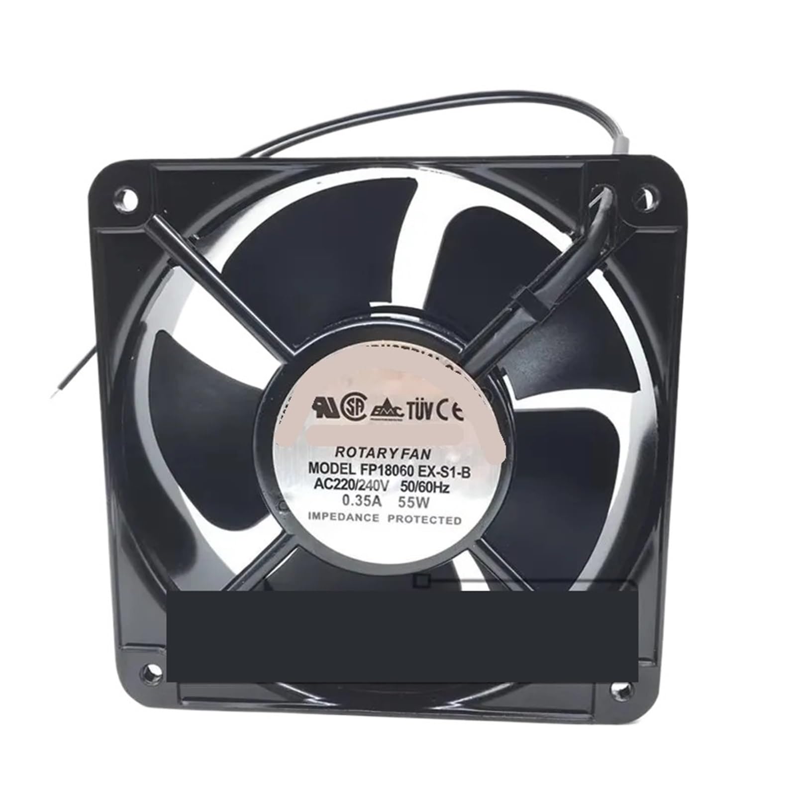 YUSKICCNE 18CM 180 * 180 * 60MM 110V 220V 380V Cooling Fan FP18060EX-S1-B(220V)