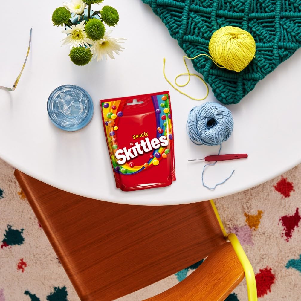 Skittles Caramelos Masticables Bolitas Sabores Afrutados 15 x 152g