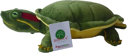 Adore Shelly The Red Eared Slider - Juguete de peluche de 16 pulgadas